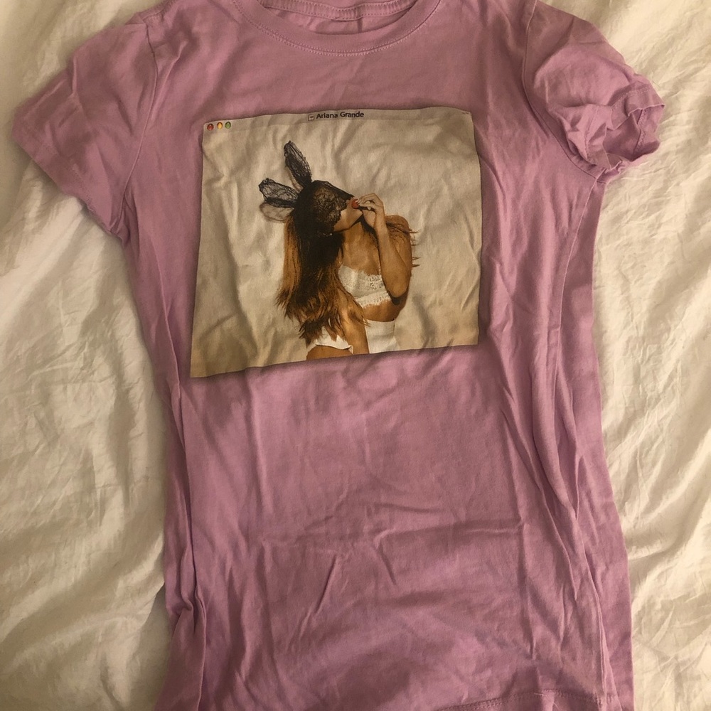 Ariana Grande Yours Truly era merch tee